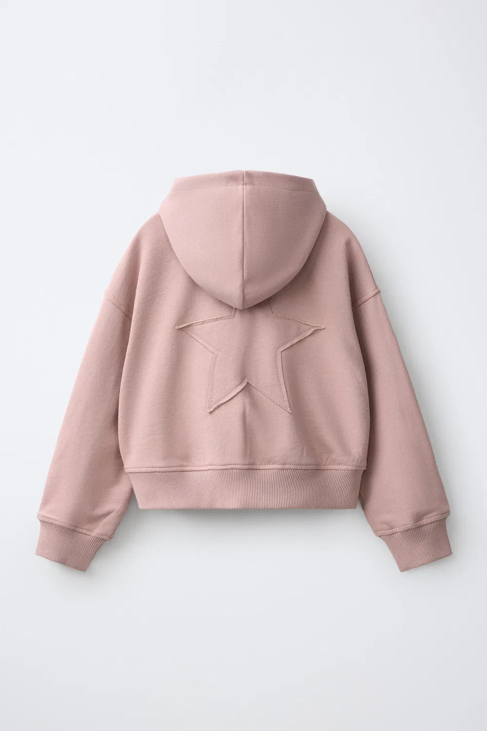 Худи со звездной нашивкой ZARA, Pink — фото 2