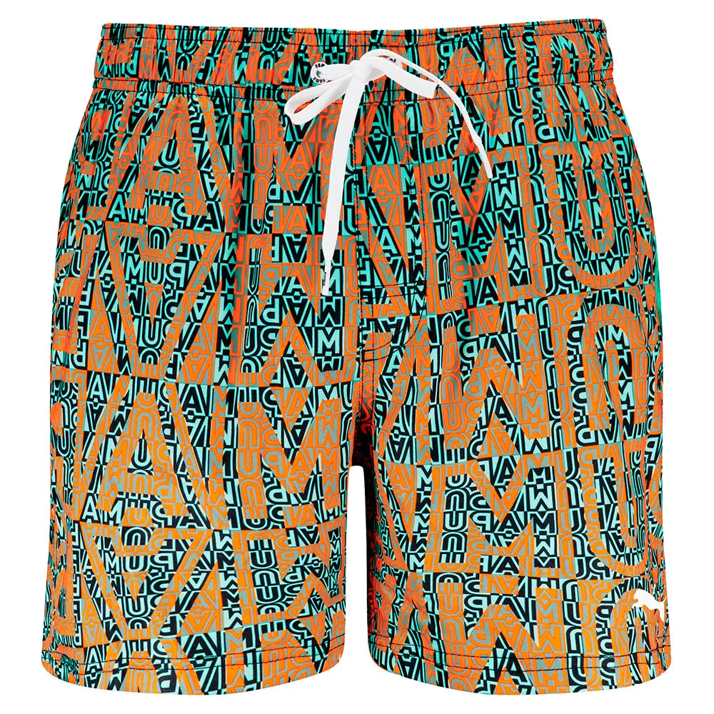

Шорты для плавания Puma Printed Mid, оранжевый