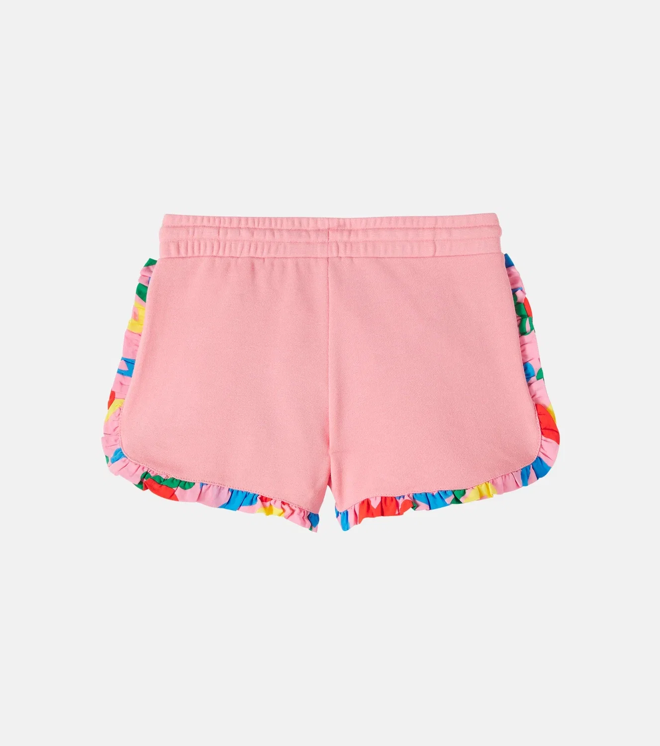 Шорты хлопковые Stella Mccartney Kids, розовый — фото 3