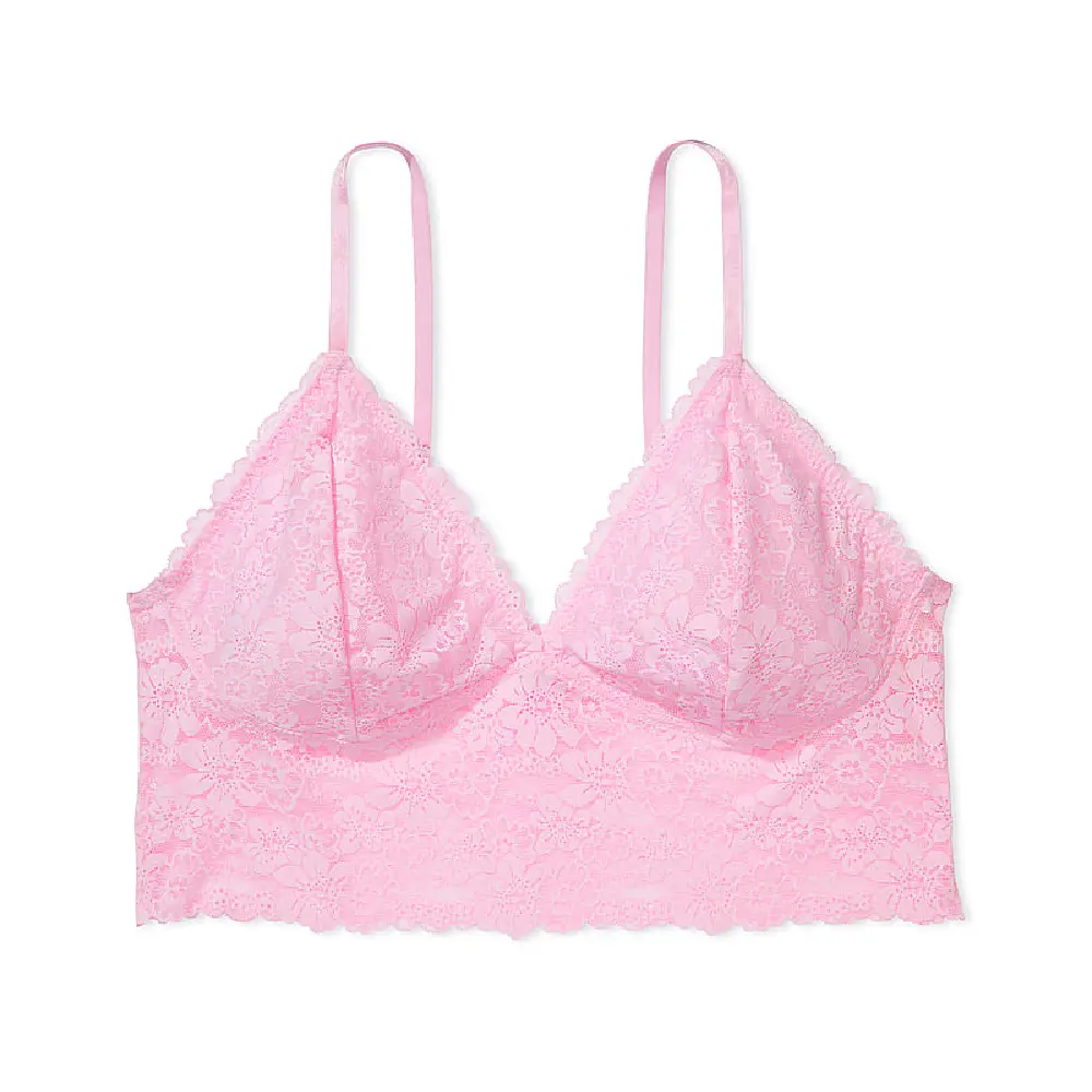 

Бюстгальтер Victoria's Secret Pink Wink Longline, розовый