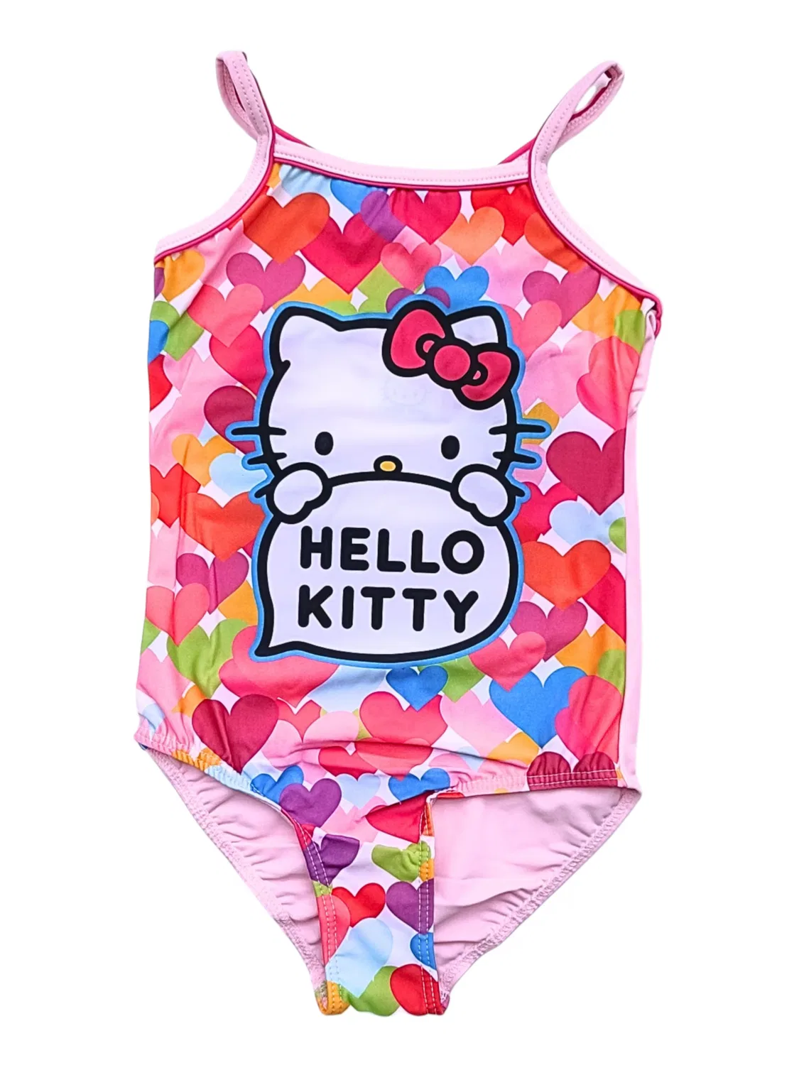 Купальник Hello Kitty розового цвета