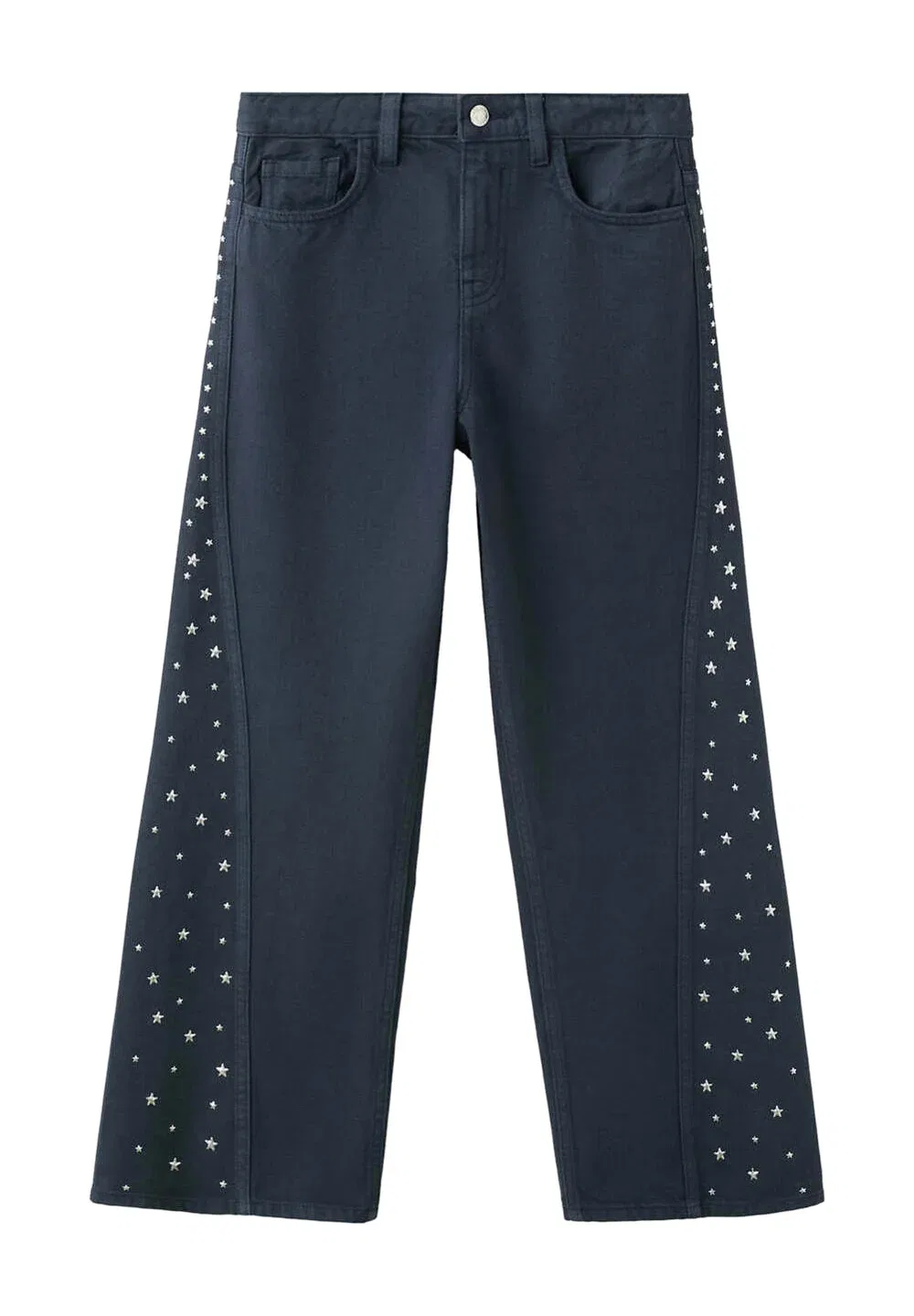 Детские джинсы прямого кроя Mango Kids, Royal Blue