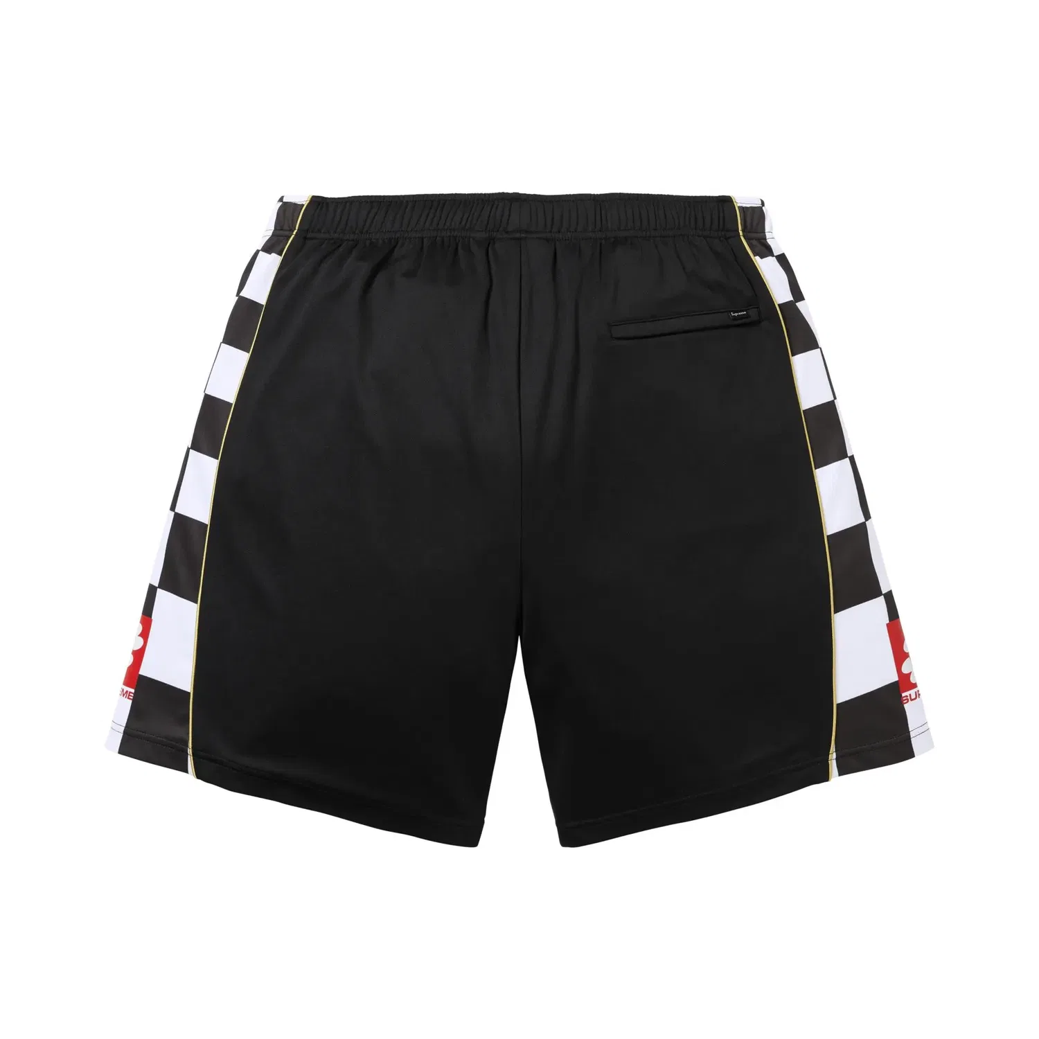 Шорты Supreme Checkerboard Short, черный — фото 2