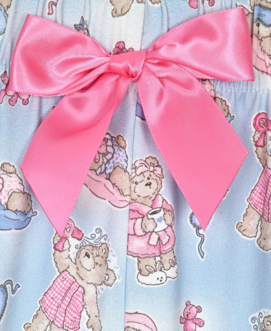 Комплект пижамы из 3 предметов с принтом Milky, с заколкой для волос Max & Olivia, Pink — фото 4