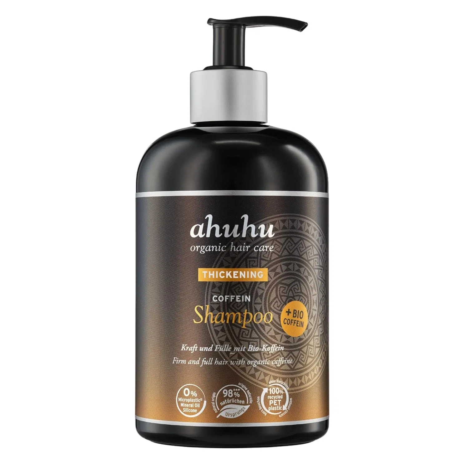 Шампунь ahuhu Thickening Caffeine XXL с органическим кофеином, 500 мл Ahuhu