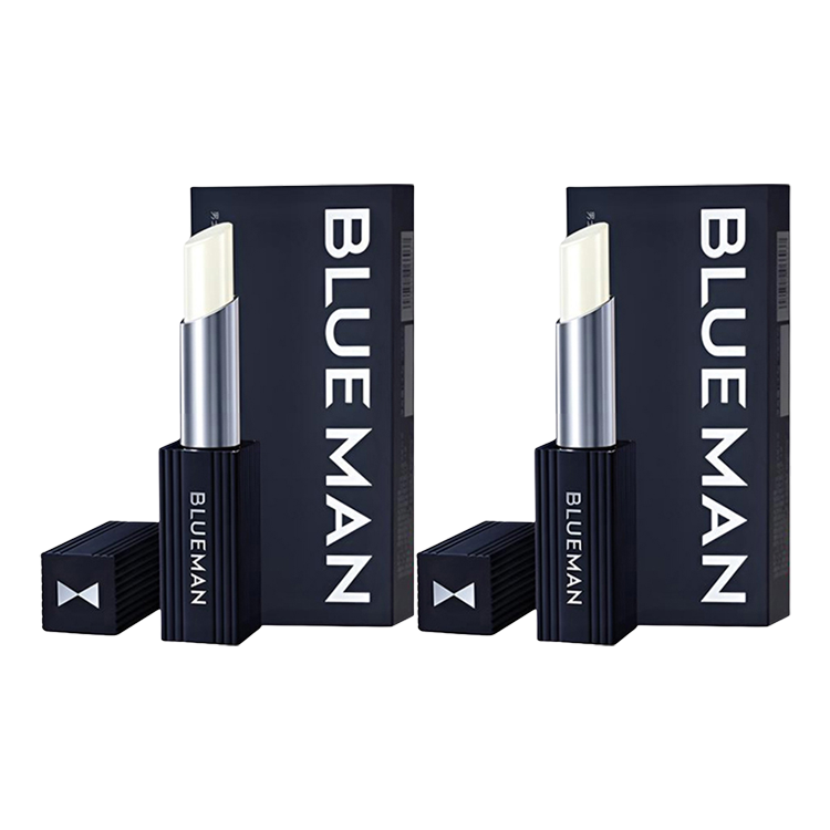 

Бальзам для губ успокаивающий с растительным экстрактом Vaseline, магнитный дизайн BLUE MAN, plant extract soothing lip balm-rose geranium 3.3g*2