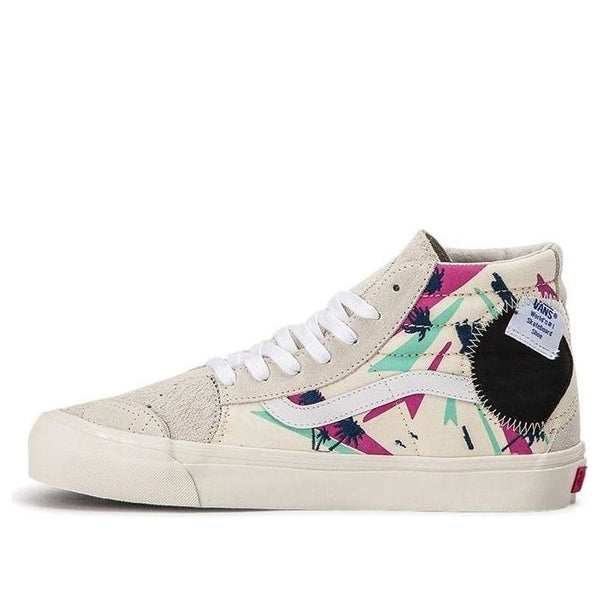 

Кроссовки sk8-hi bricolage lx 'embroidered palm' Vans, белый