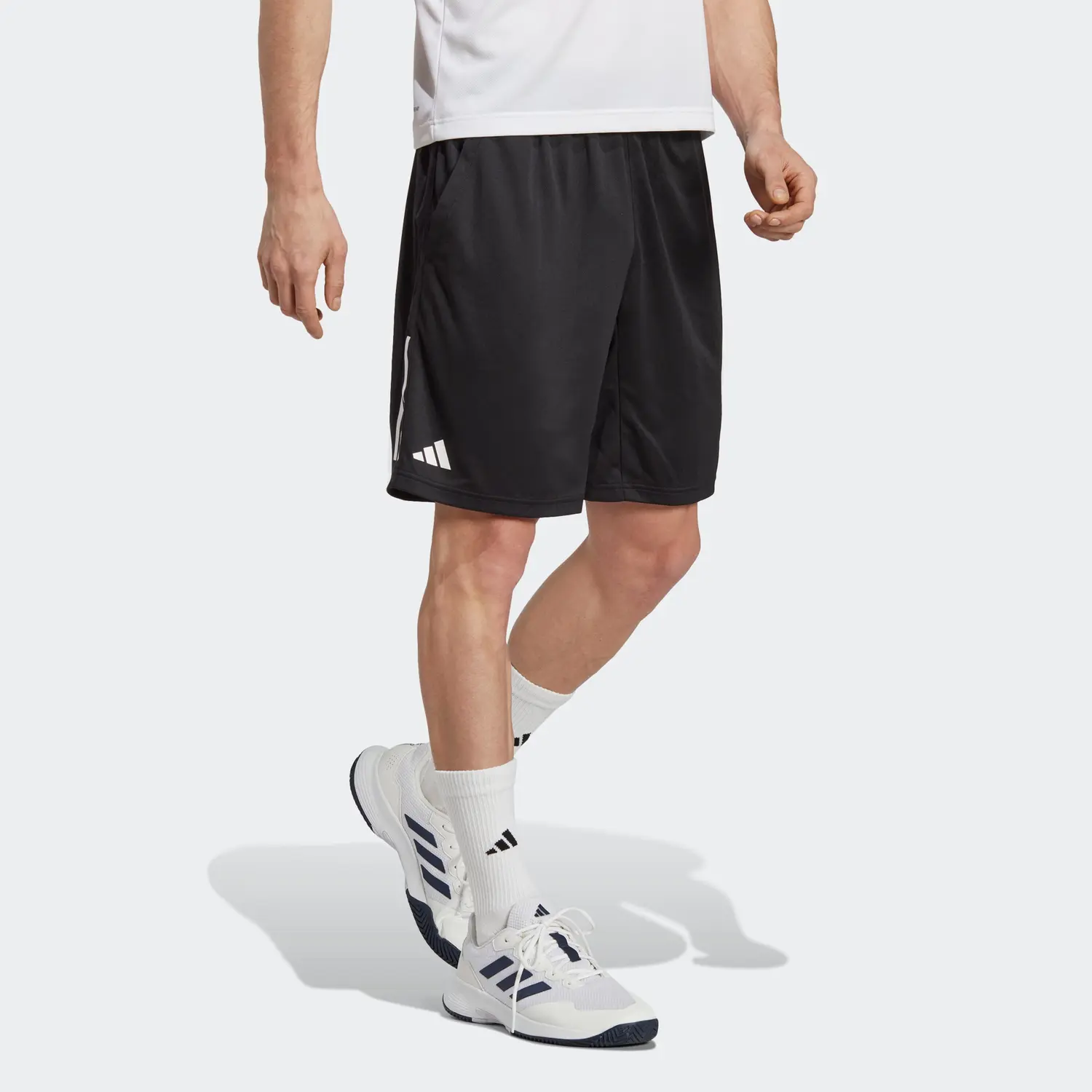 Повседневные шорты мужские комплект из 2 шт., черные Adidas, черный — фото 2