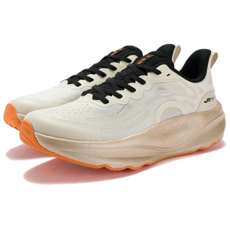 361° Кроссовки мужские Magic Carpet 2 Breathable Lightweight Rebound Low top Casual Training Running Apricot Tea Brown — фото 4