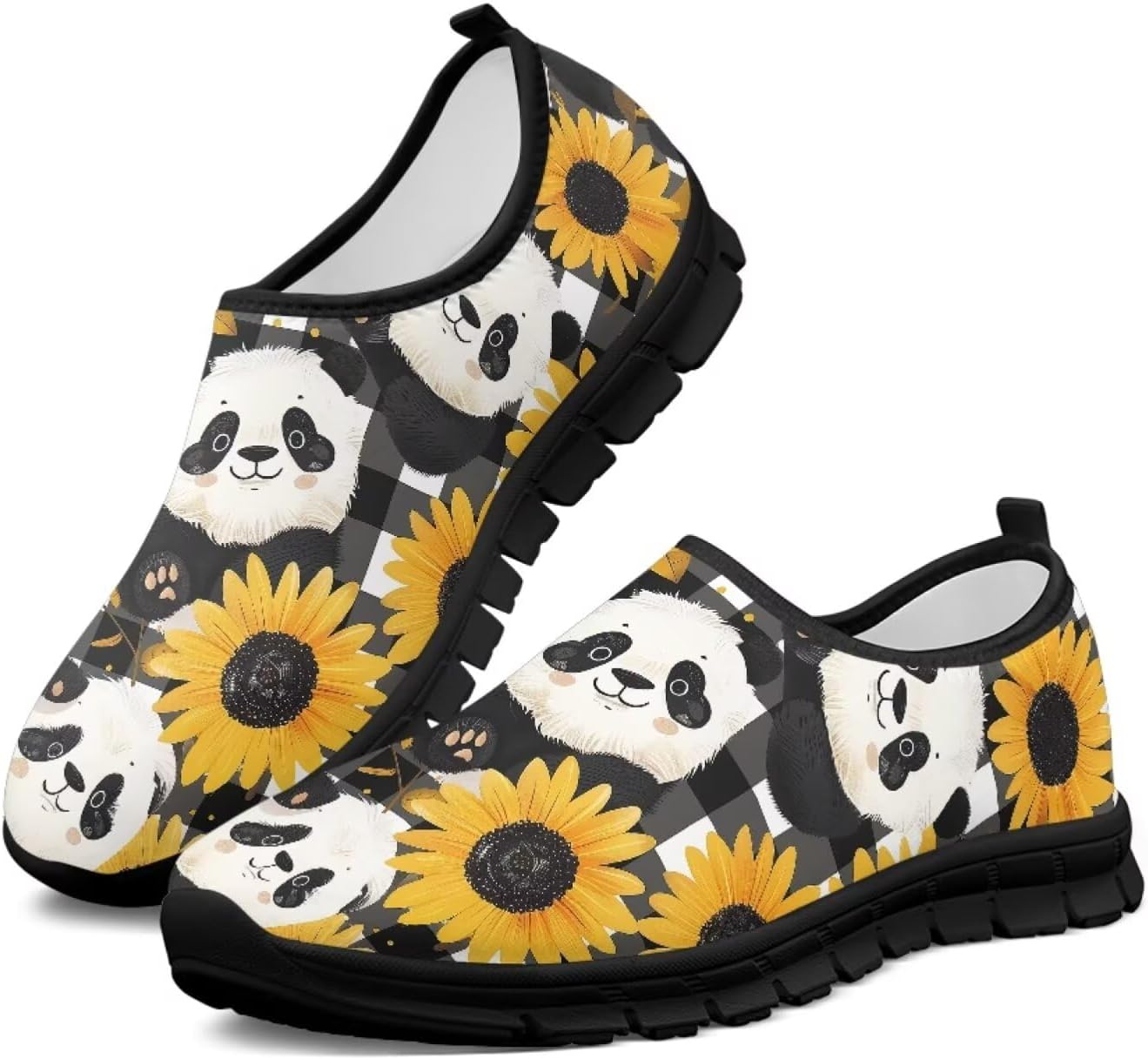 

Мужские слипоны Howilath, дышащие кроссовки с черной подошвой, для треккинга, легкая спортивная обувь для шопинга и походов