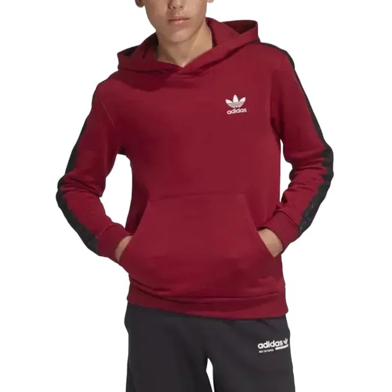Свитшот Burgundy Teenagers Adidas Originals — фото 4