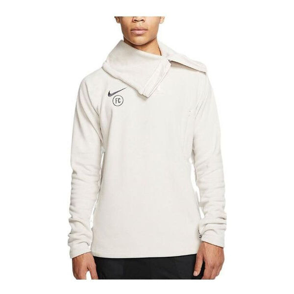 

Толстовка Nike FC Winter Drill Fleece 1/4Zip Jackets 'beige', бежевый