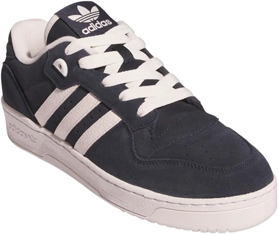 Мужские баскетбольные кроссовки Adidas Rivalry Low - серые, серый — фото 2