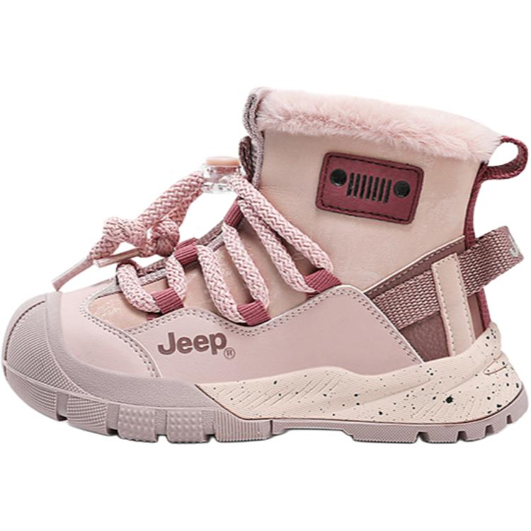 

Детские зимние ботинки для детей Jeep, China Red/Legend Blue