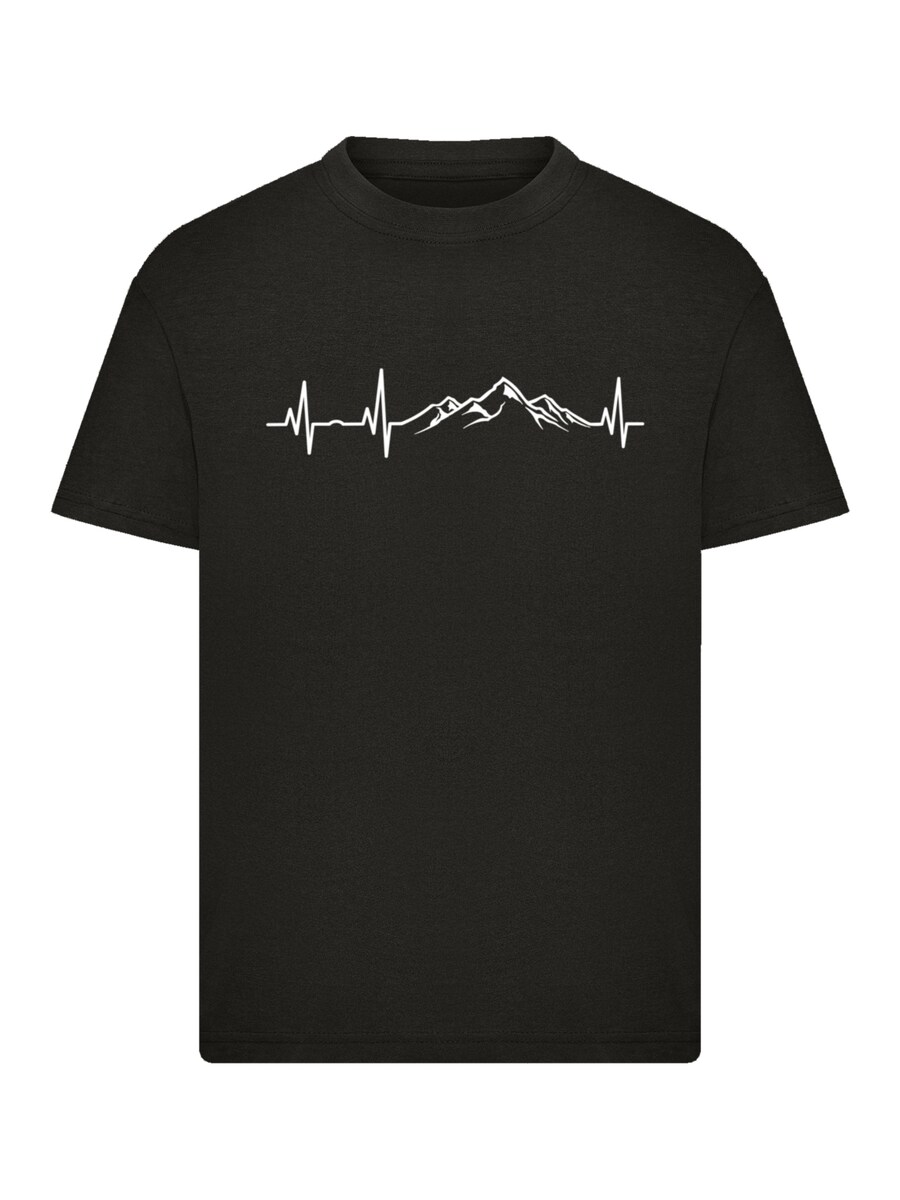 

Рубашка F4NT4STIC Mountain Heartbeat, черный