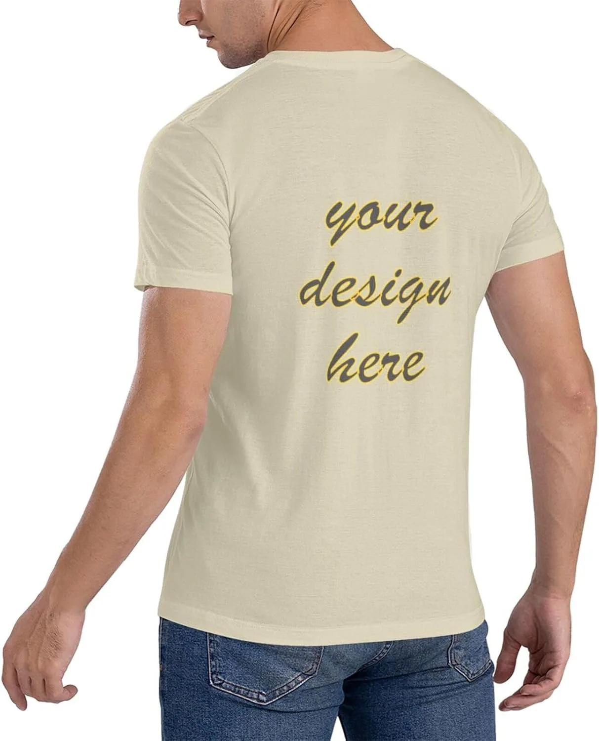 Футболка Custom T Shirts Design для мужчин — фото 2