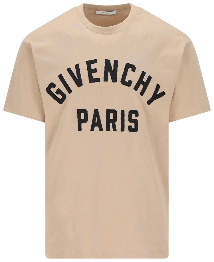 

Футболка Givenchy Regular Fit, бежево-черная, Черный, Футболка Givenchy Regular Fit, бежево-черная