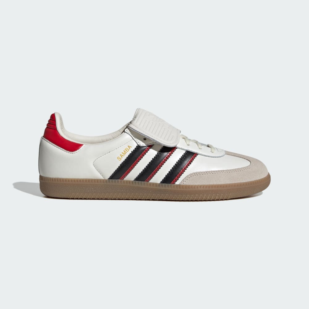 

Кроссовки Adidas Samba Long Tongue Shoes, цвет Cloud White/Core Black/Better Scarlet