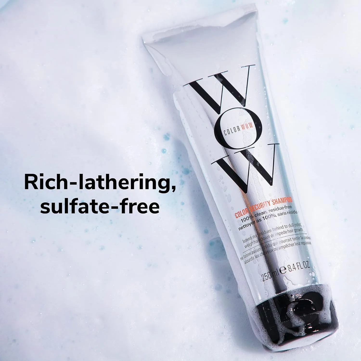 Набор COLOR WOW Ultimate Frizz-Free Bundle - отмеченные наградами дуэт DREAM COAT и COLOR SECURITY SHAMPOO для стойкого эффекта гладких, блестящих и шелковистых волос. Защита от влаги и термозащита. — фото 4
