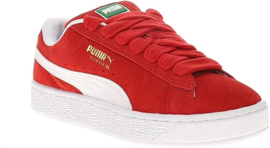 Кроссовки мужские PUMA Suede XL, цвет For All Time Red/Puma White — фото 2