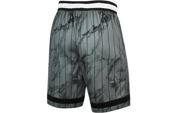 Шорты men's ink line design elastic waistband sports basketball shorts gray Nike, мультиколор — фото 2