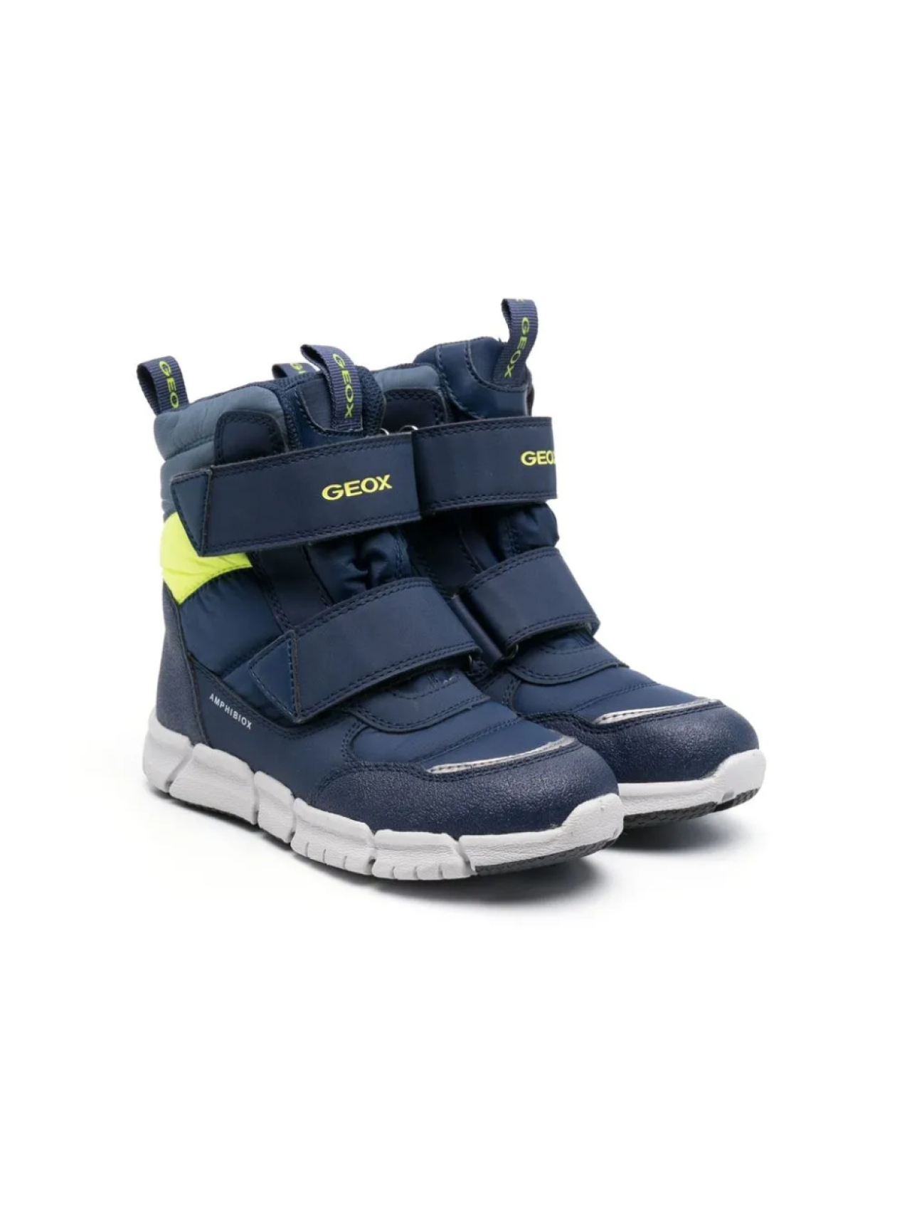 

Geox Kids ботинки Flexyper со вставками, синий