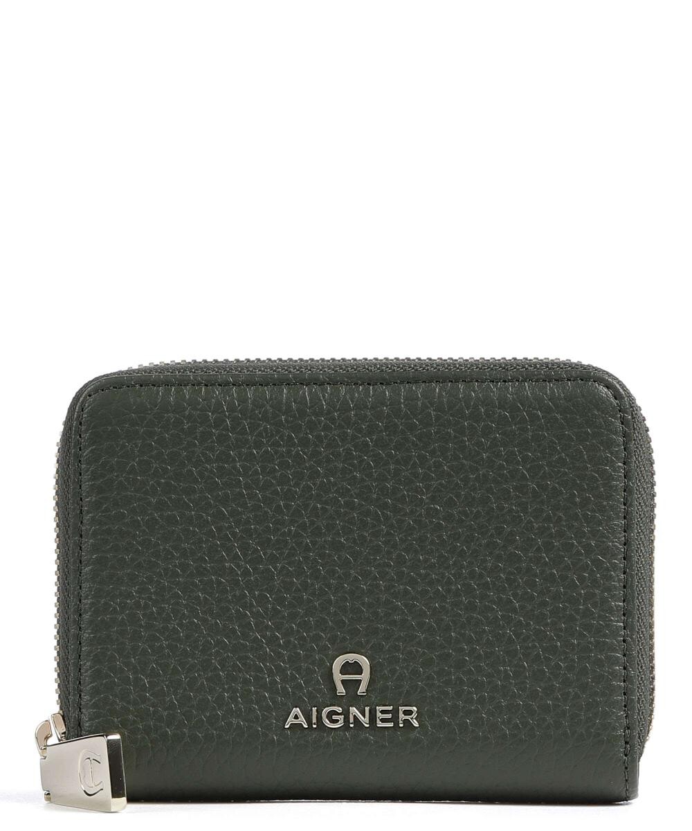 

Кошелек Ivy из зерненой кожи Aigner, зеленый