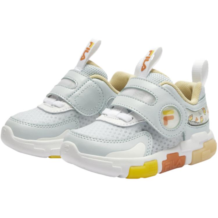 FILA KIDS Водонепроницаемые и дышащие низкие детские туфли синего и белого цвета для младенцев и малышей — фото 3