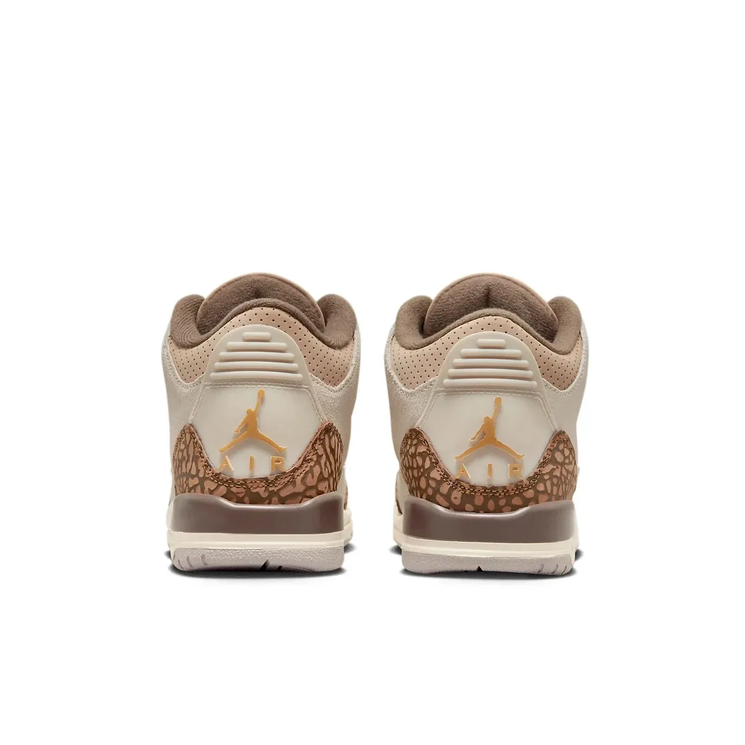 Детские кроссовки Air Jordan Retro DM0967 - бежевые, модель Palomino, повседневная обувь HTAT50 — фото 4