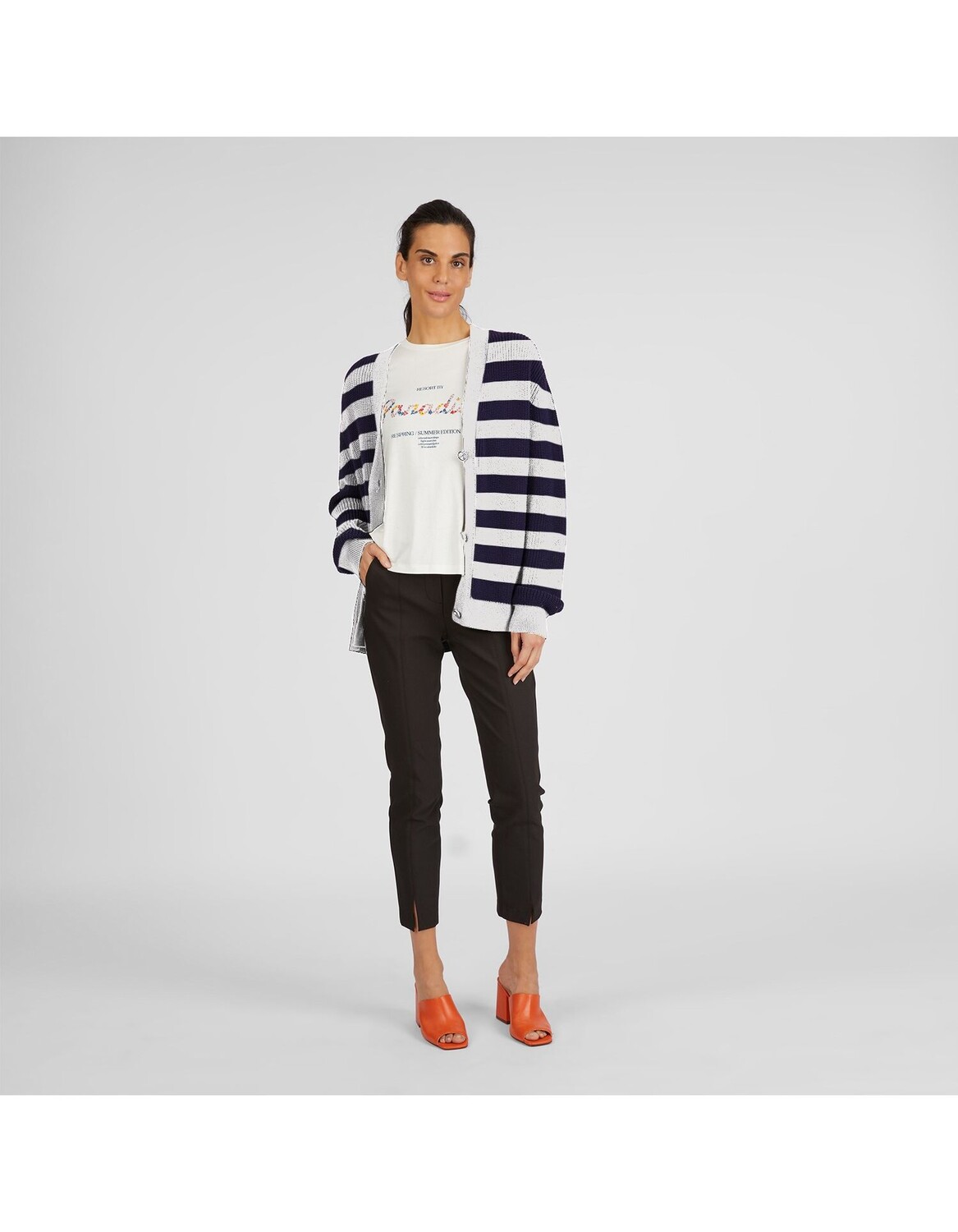 

Толстовка Lovely sisters Strickjacke Cassey, цвет navy blue stripe
