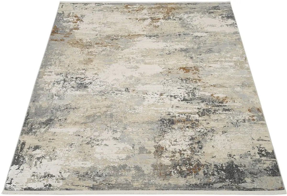 

OCI THE CARPET BRAND "IMPRESSION GALAXY" ковер, прямоугольный, винтажный вид, тонкая бахрома, гостиная OCI Die Teppichmarke 200х290 см, бежевый/серый