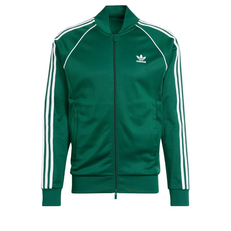 

Худи ADIDAS ORIGINALS Zip-Up Hoodie Adicolor Classics SST, зеленый