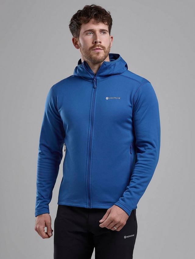 

Толстовка на молнии fury lite Montane, цвет Neptune Blue