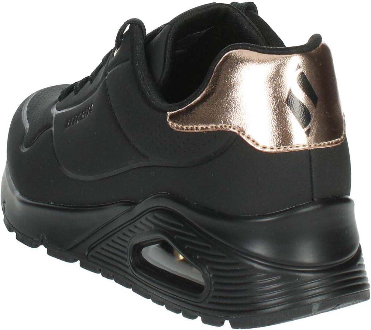 Детские кроссовки Skechers Kids' Uno Gen1 Shimmer Away, черный — фото 2
