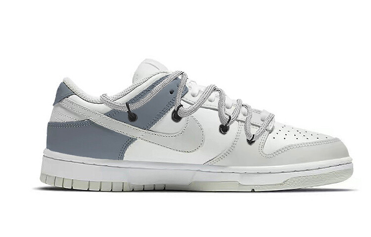 

Мужские кроссовки для скейтбординга Nike Dunk, White/Gray