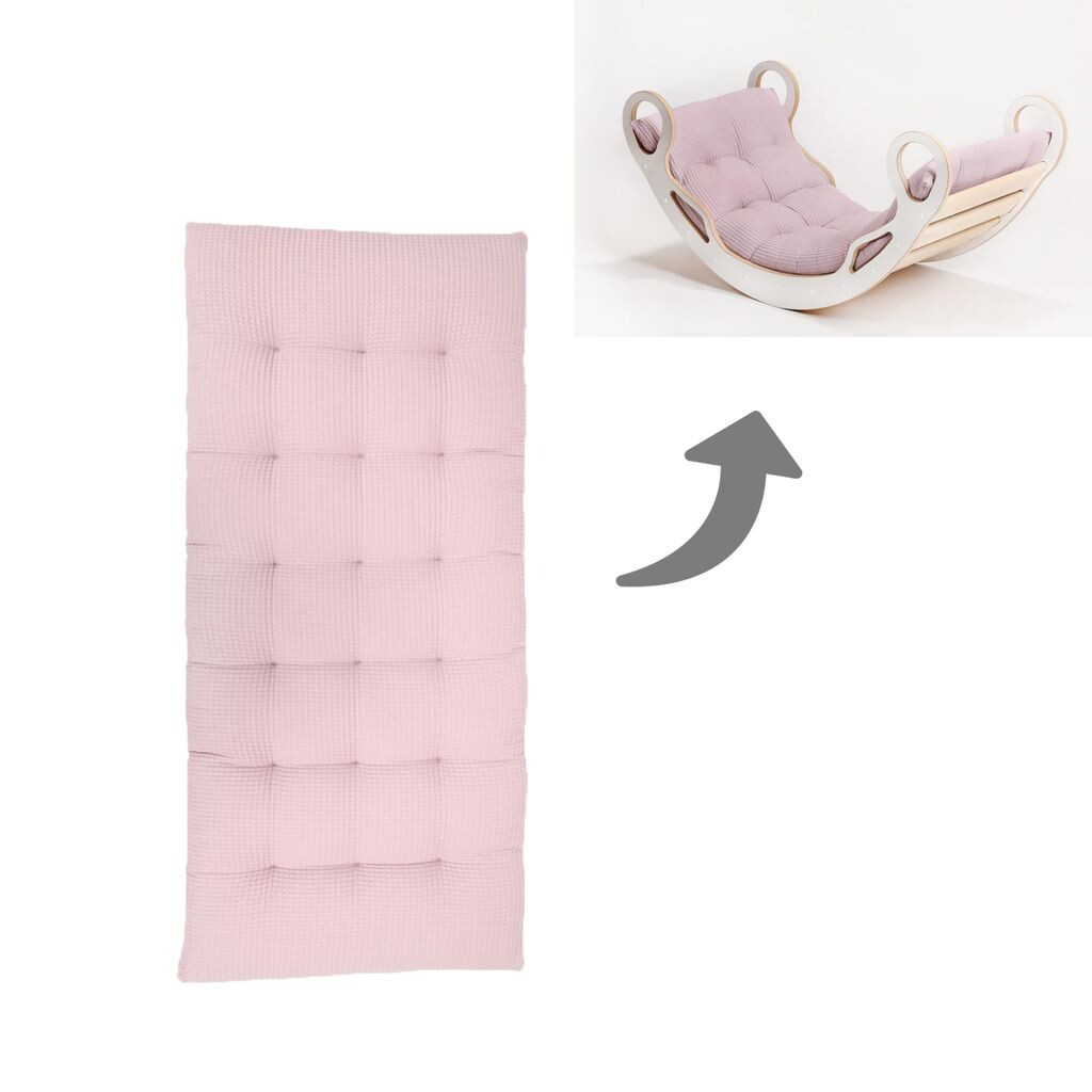 

Подушка Woodforkid для лазанья, синяя, размер примерно 90х40см. М WOODFORKIDS, розовый