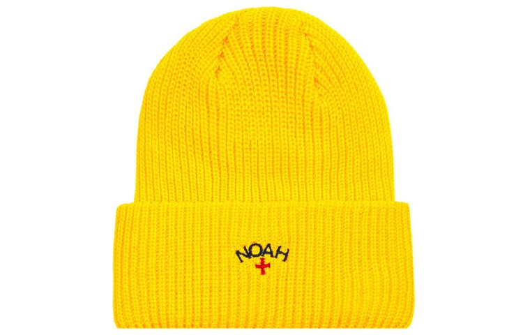

NOAH Желтая унисекс шапка-бини, Yellow