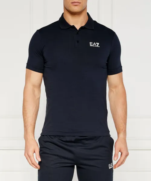

Футболка поло Regular fit Ea7, синий
