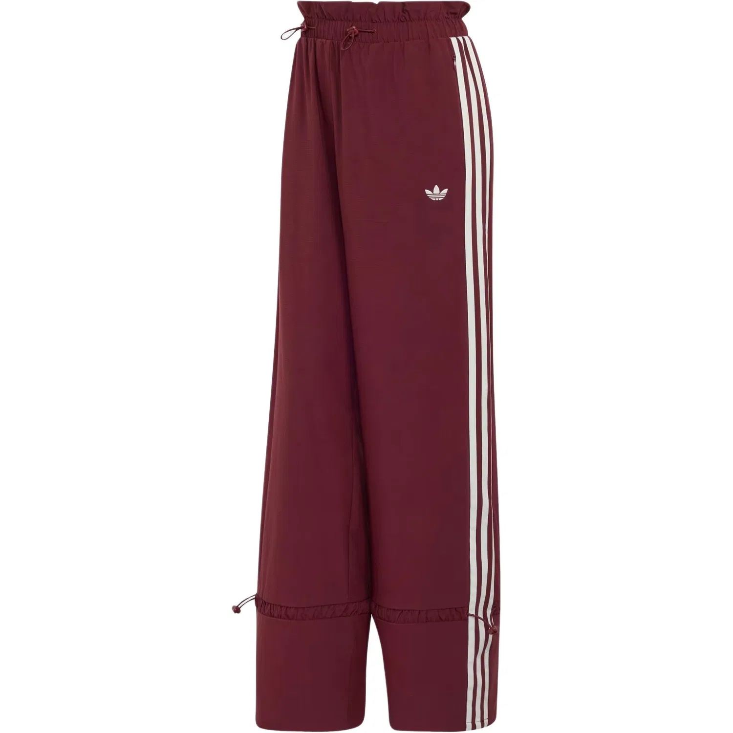 Женские трикотажные спортивные штаны с зауженным кроем Adidas Originals, Dark Shadow Red