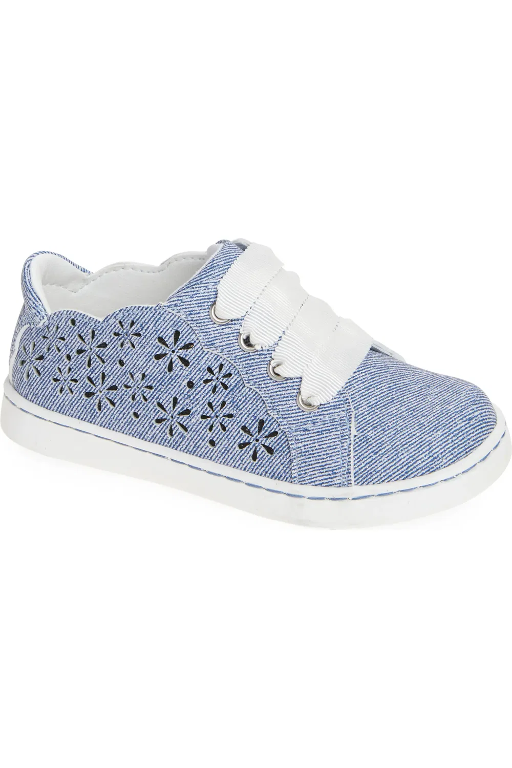 Детские кеды с перфорацией Denise Cutout L'AMOUR, Denim