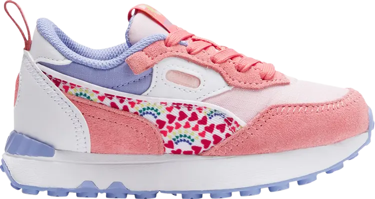 

Кроссовки Puma Rider FV Little Kid Rainbow Sunset, розовый