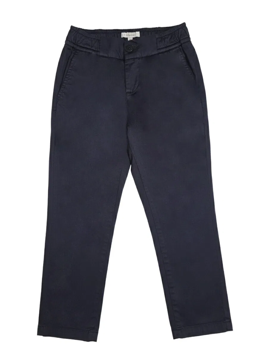 Брюки Slim fit синего цвета Jeckerson