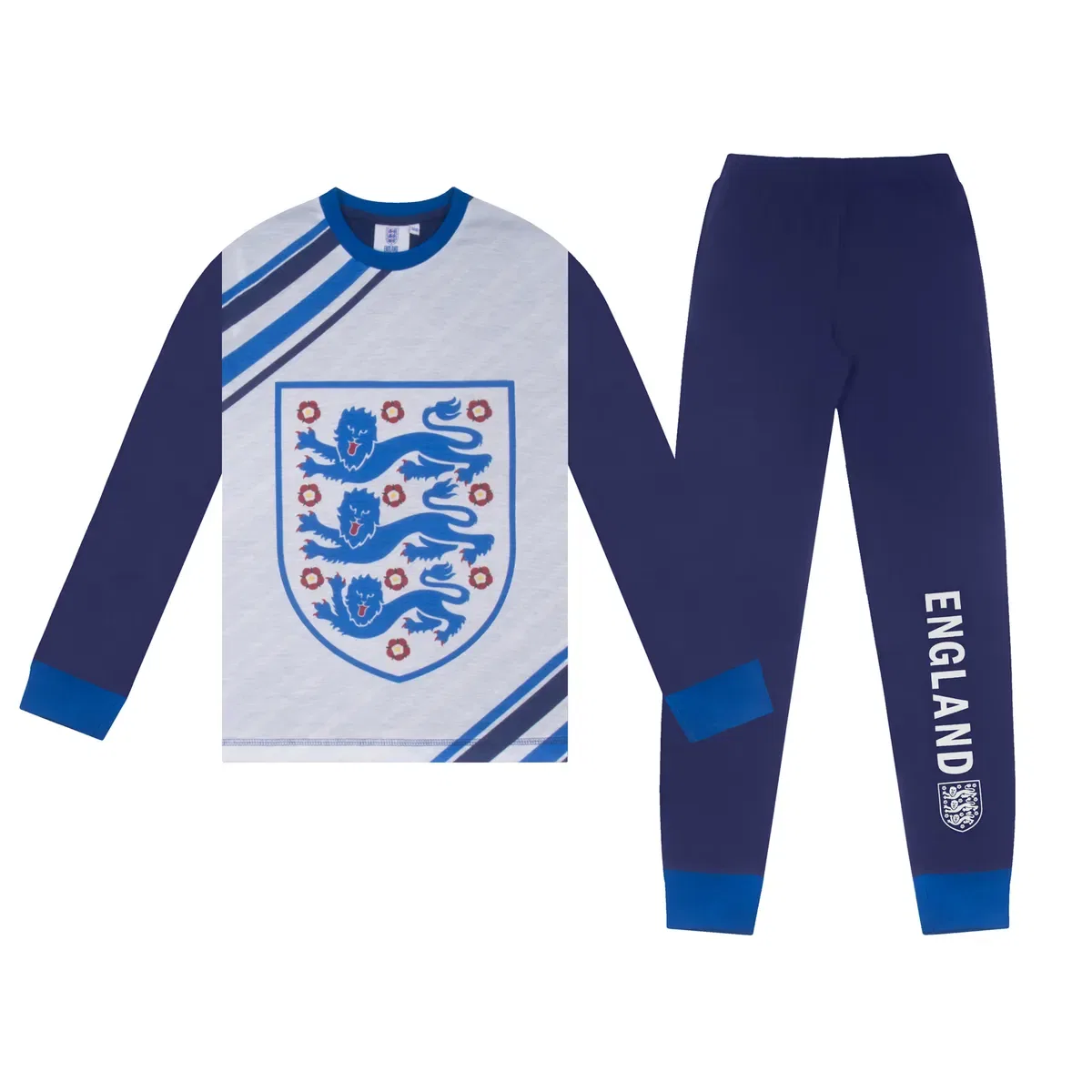 Детская пижама с принтом England Fa, Blue
