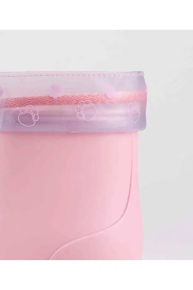 Детские ботинки для девочек с принтом слонов Igor, Pink — фото 3