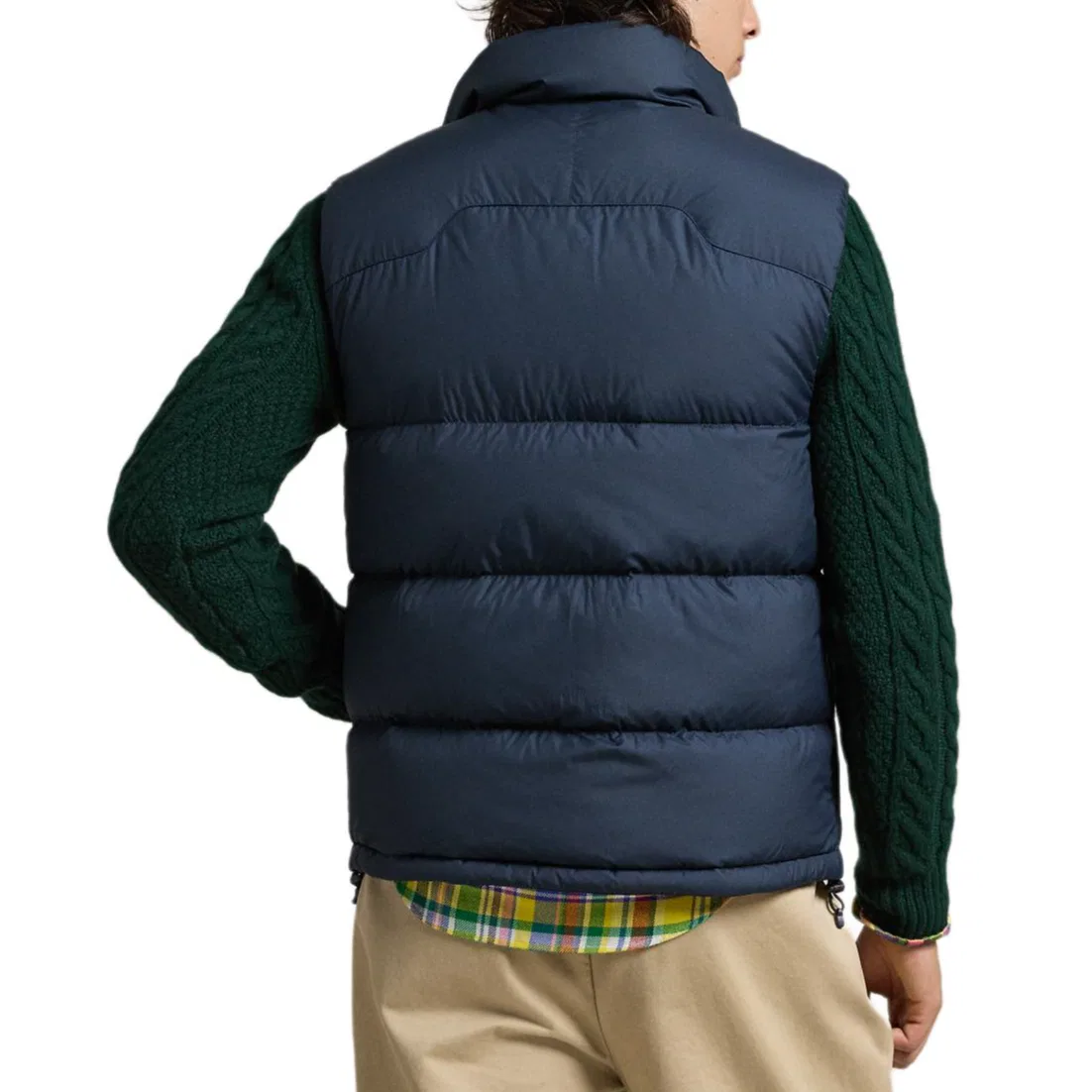Мужской жилет с утеплителем The Gorham Puffer Gilet Polo Ralph Lauren, Marine Blue — фото 4
