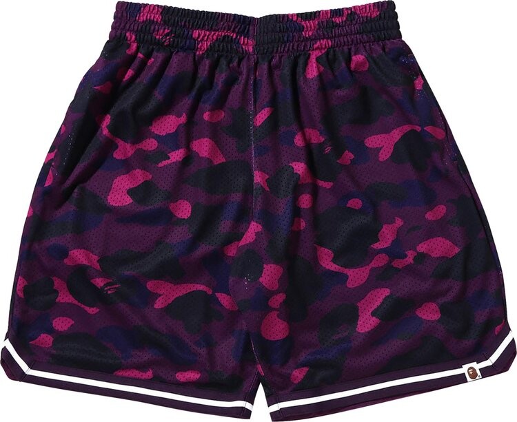 

Шорты BAPE Color Camo Wide Fit Basketball Shorts 'Purple', фиолетовый