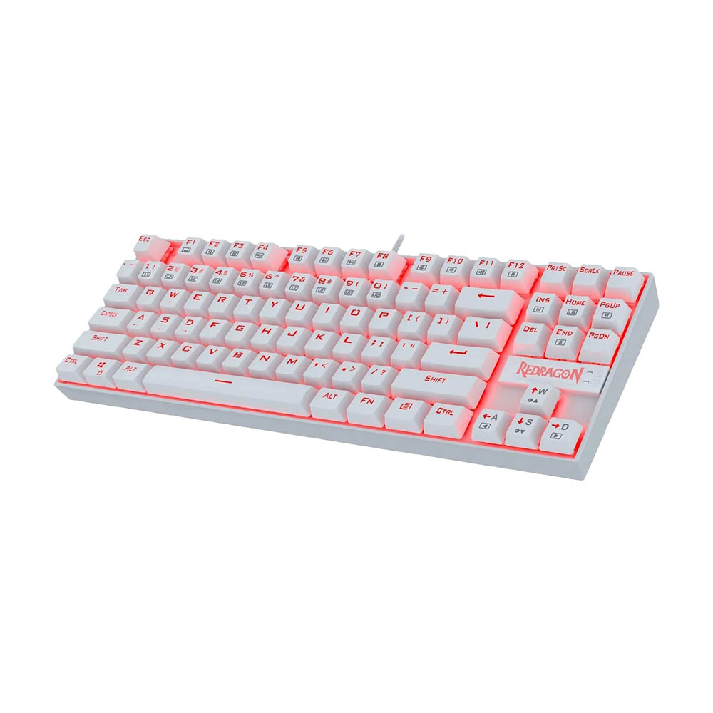 

Клавиатура игровая Redragon Kumara K552, Blue, белый, английская раскладка