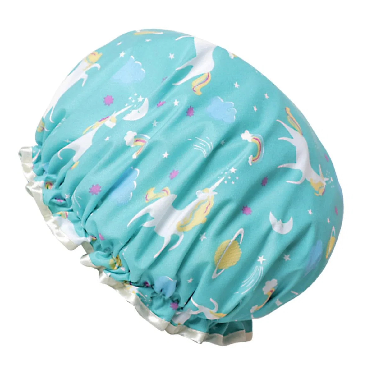 Шапочка для душа, Einhorn Design, ifundom, двойной слой, PE, 27x15 см