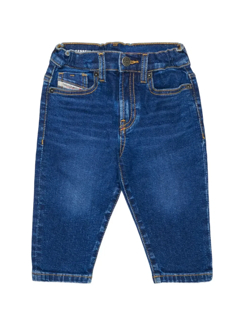 Джинсы -Gale с контрастной строчкой Diesel Kids, синий