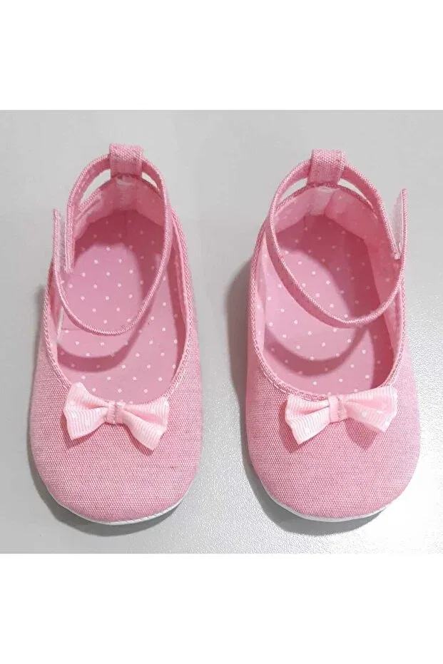 Детские балетки для девочек с принтом Sönmez Baby, Pink